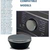 AEZ73913401 Knob Assembly Fits washers and dryers Chrome