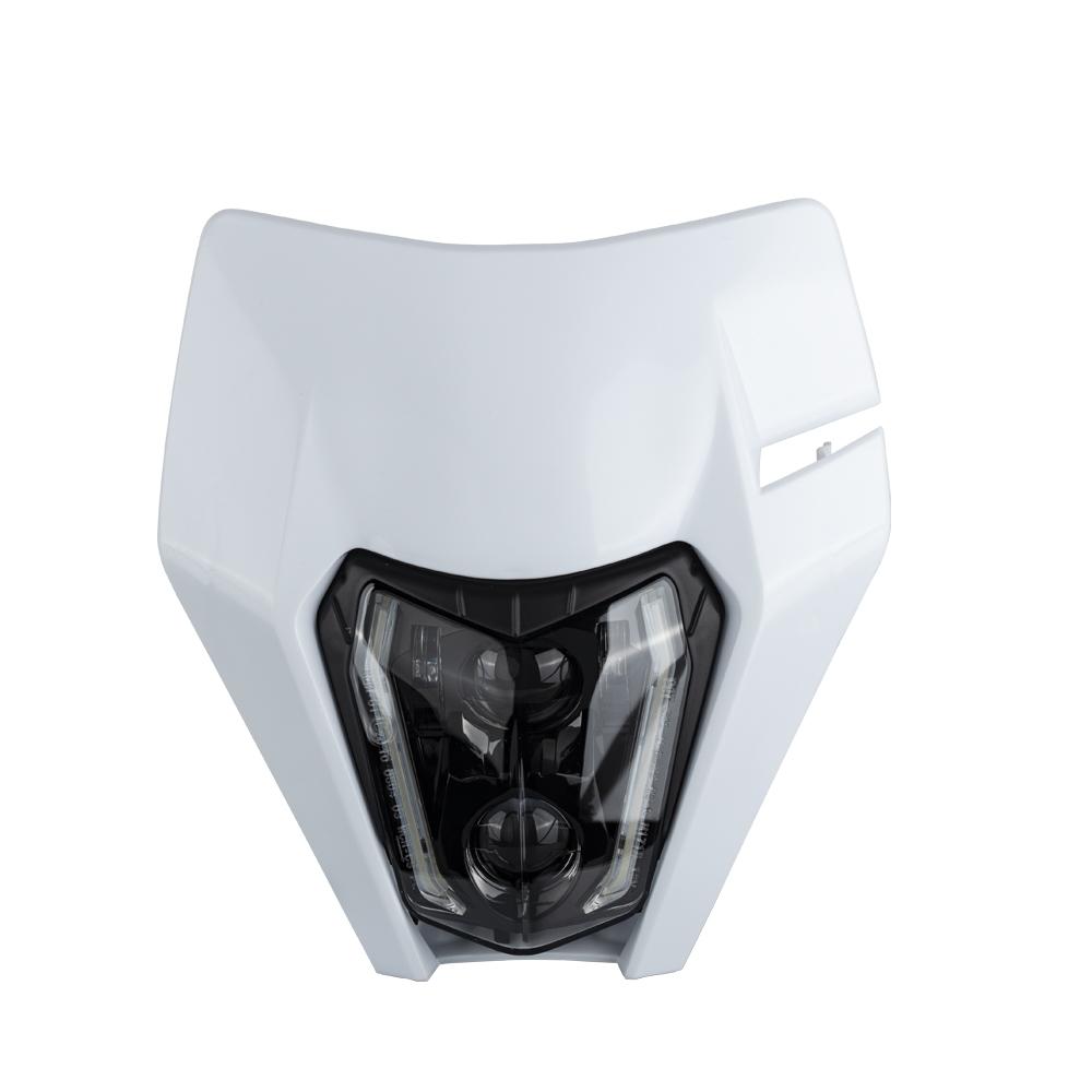 Nový světlomet Enduro s E24 homologací Motocyklový světlomet pro KTM EXC TC FE TE EXC XCW XCF 300 SMR Enduro motocykl LED světlomet