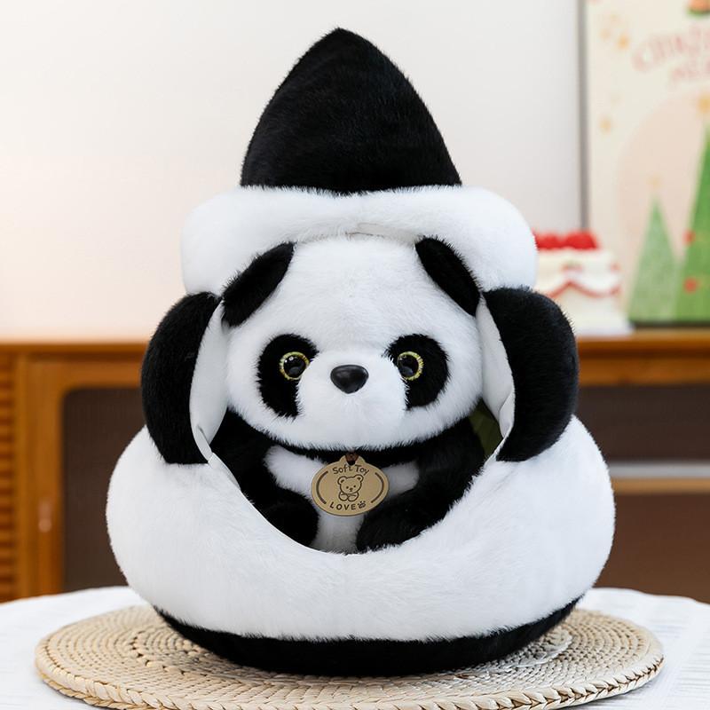 Плюшевая игрушка-панда Кровать для детей Мягкая набивная игрушка Помощник для сна Подарок для детей Panda,40cm