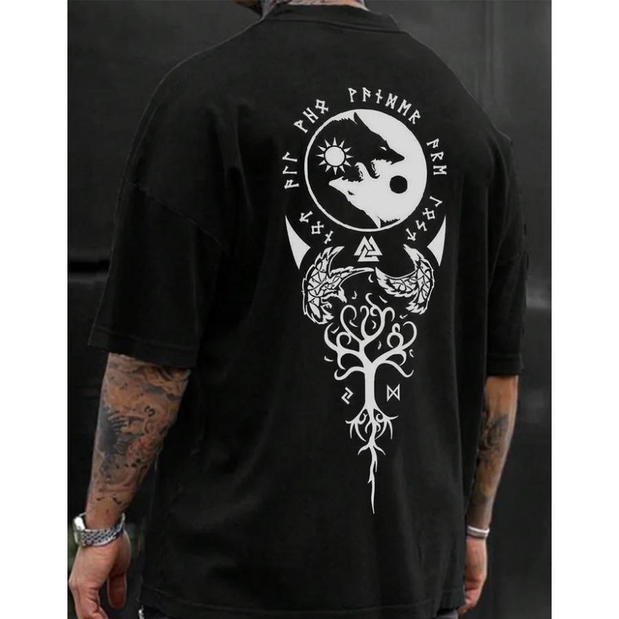 

Новая уличная футболка Y2k Gothic 3D Print Totems Graphic Oversize t Shirt Mens Womens Harajuku Round Neck Short Sleeve Tops XL