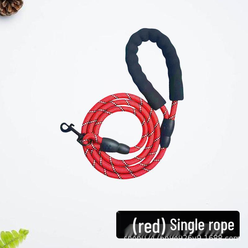 Reflective Adjustable Harness and Leash for Medium to Large Dogs - Outdoor Pet Supplies
