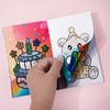 Birthday Theme Coloring Book Painting Book Foil Art Craft Set Graffiti Picture Drawing Book for Creative Painting