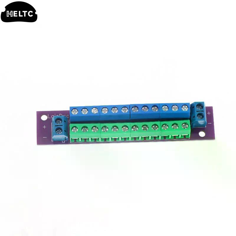 12 Position Double Layer Power Distribution Terminal Block 2 Input 13 Output For Model Train DCAC Voltage Distribution