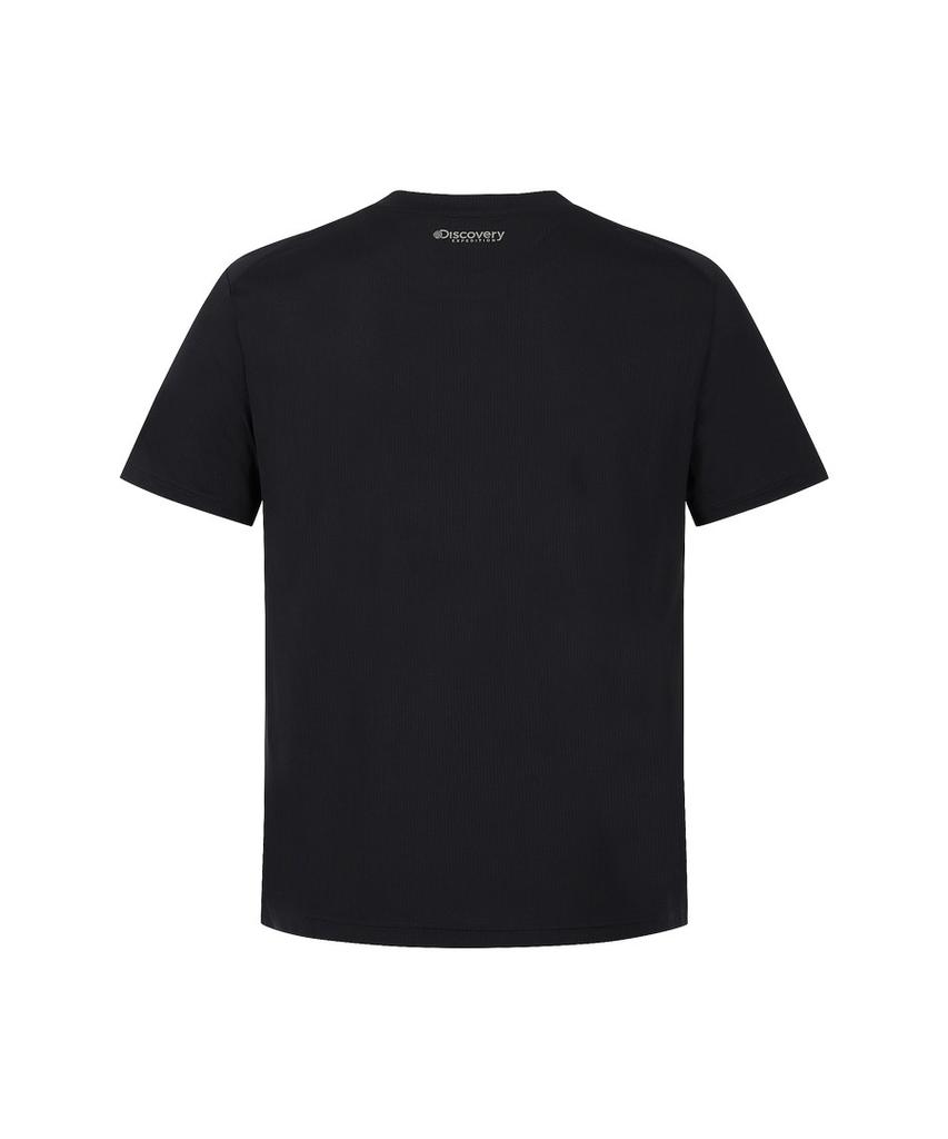 DISCOVERY EXPEDITION Men'S Freshvent Banff Short Sleeve T-Shirt (Black)