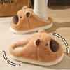 Fluffy Slippers Women Home Autumn Winter Casual Cartoon Design Shoes Girls Indoor Plush Slides Kawaii Flat Footwear