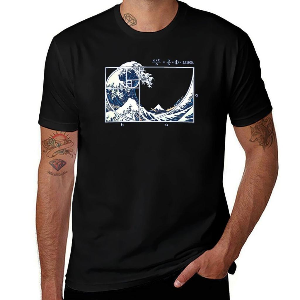 The Great Fibonacci Wave Tshirt Christmas Theme Tee Top