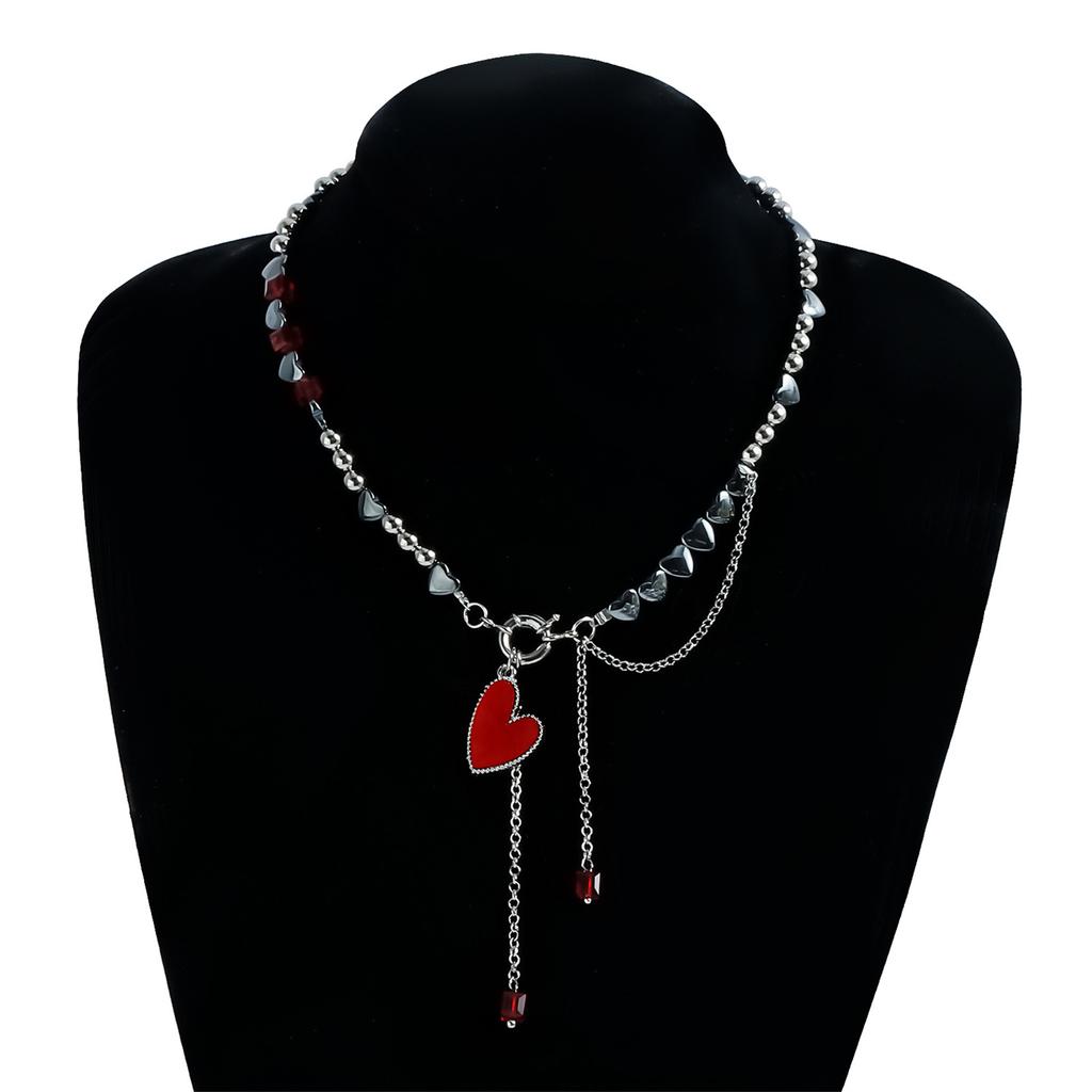 Fashionable Beads Necklace Splicing Necklace Sparkling Delicate Neck Chain Suitable for Fashion Enthusiasts Present