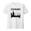 Severance TV Series Vintage Midcentury T Shirt for Men 2022 Est Print Crewneck Casual Vintage Washed Comfortable Homme