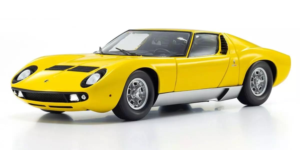 

Kyosho Original Scale Lamborghini Miura P400 Finished Model KS08314Y 1/18 (Yellow)