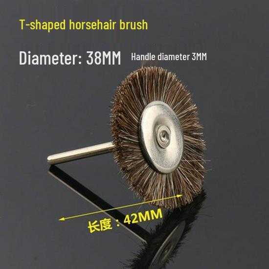 Electric Polishing & Rust Removal Brush: Steel & Copper Wire Grinder Head