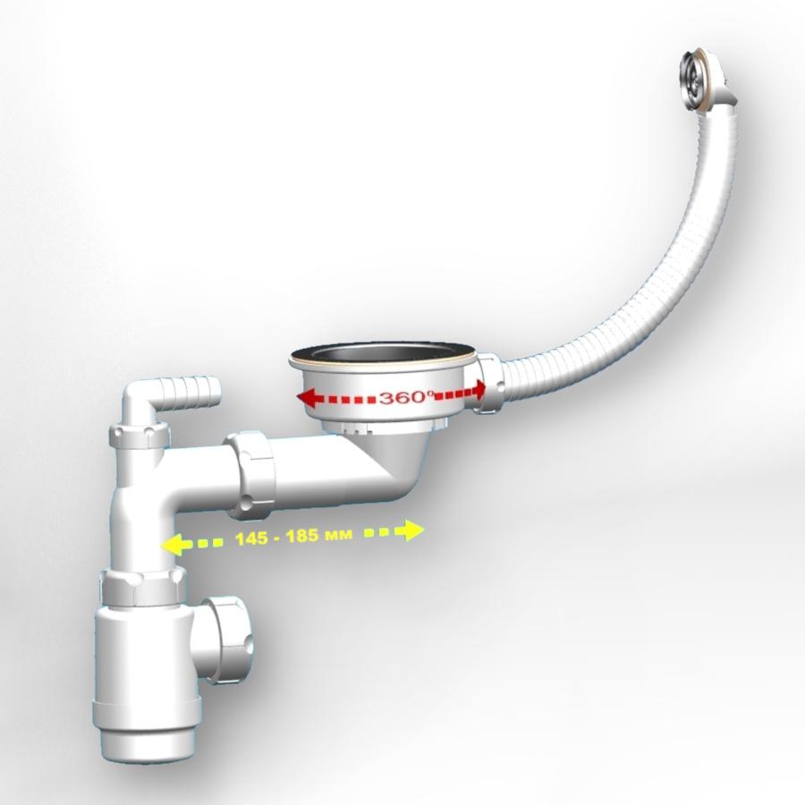 

Сифон для мойки Granula Sf-0004