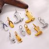 Retro Western Cowboy Boot Pendant with Niche Design