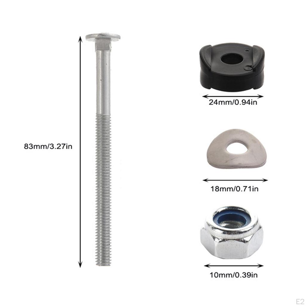 12 kusů trampolína Šrouby Šrouby a matice Kryt Rozpěrky na tyče Skákací postel