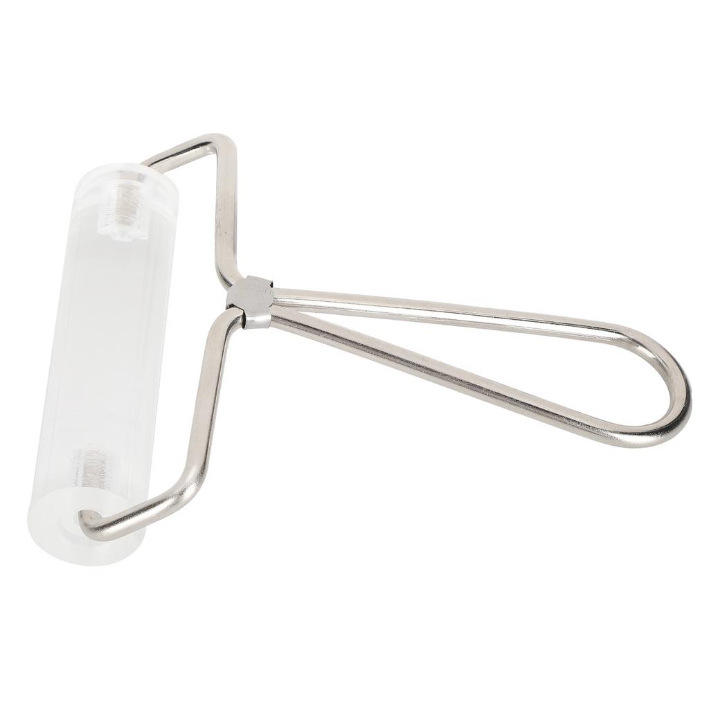 Acrylic Roller Pottery Ceramic Clay NonStick Craft DIY Tool for Rolling Stamping Embossing(10cm