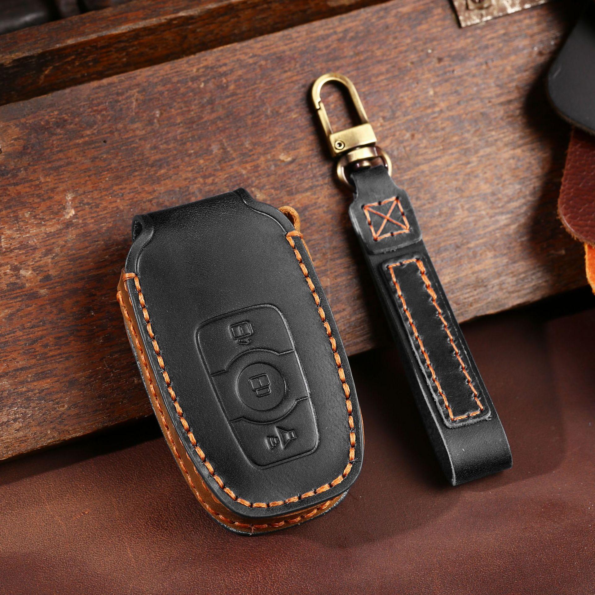 

Кейс для ключей Harvard h6 13/14/15/16 старый Haval второе поколение h6 Great Wall C50 чехол для ключа автомобиля чёрный