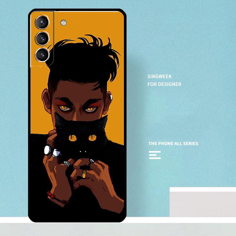 Shadowhunters Case For Samsung Galaxy S24 S22 S21 S23 Ultra Note 20 S8 S9 S10 Note 10 Plus S20 FE Cover