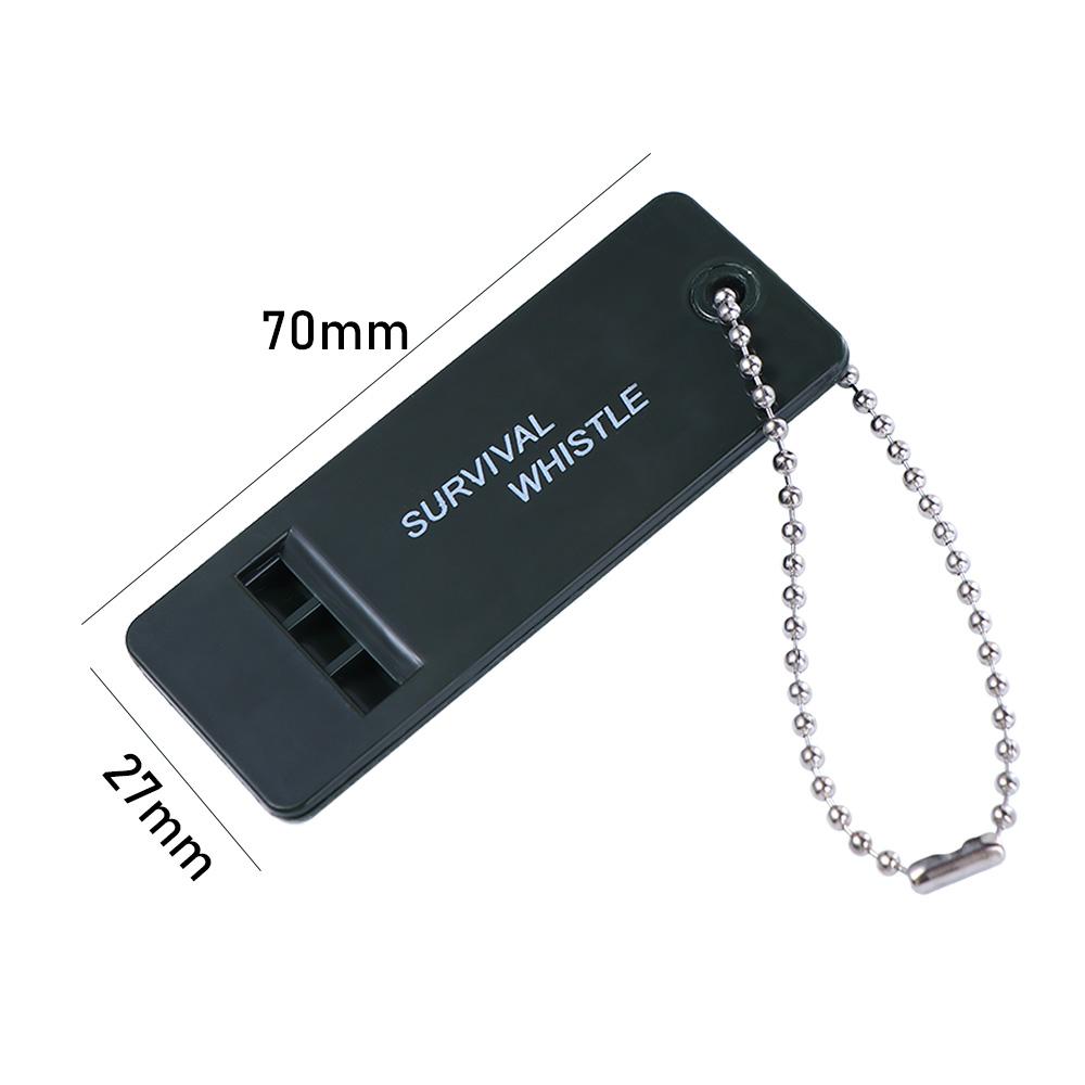Rescue Whistle Outdoor Tool Survival Whistle 3-Frequency Whistle Emergency Whistle Survival Tool