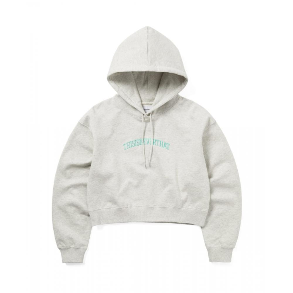 Thisisneverthat Arch Logo W Hoodie Oatmeal S