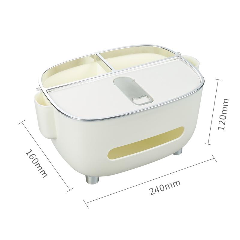 Multi Functional Tissue Storage Box Napkin Holder Living Room Office Desktop Sundries Organizer Paper Tissue Case
