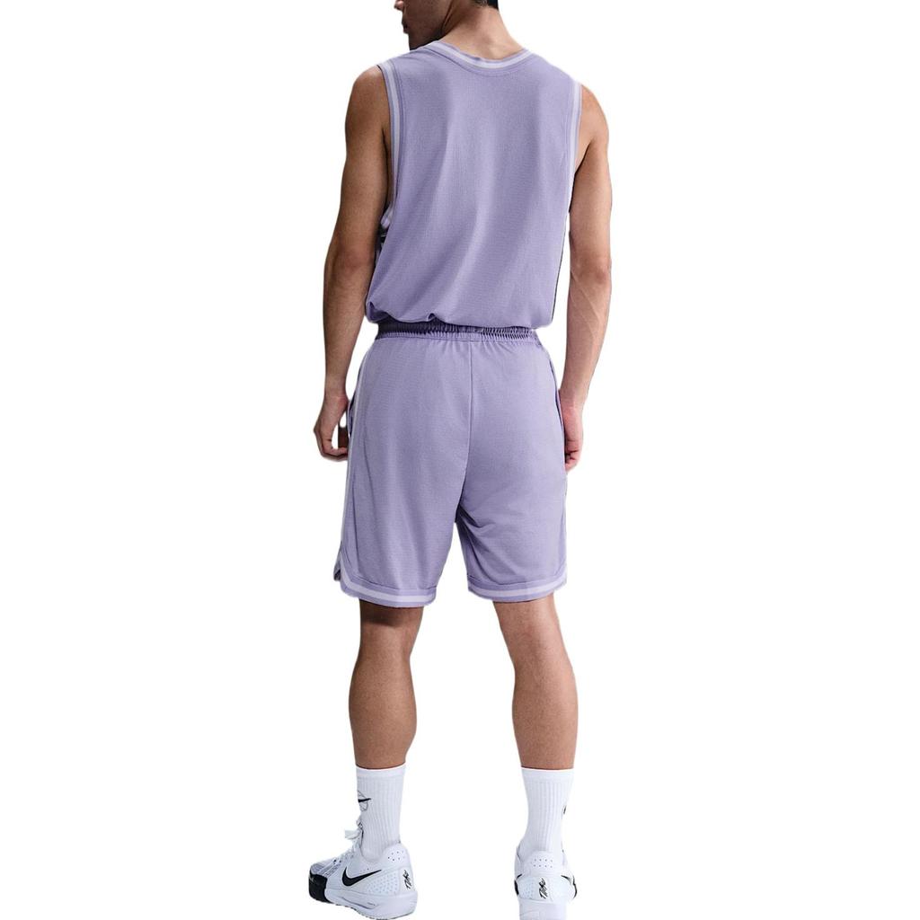 Nike Dri-Fit DNA Comfortable Soft Casual Versatile Five-Point Basketball Shorts Men shorts Hydrangea Barley-Grape FN2652-515