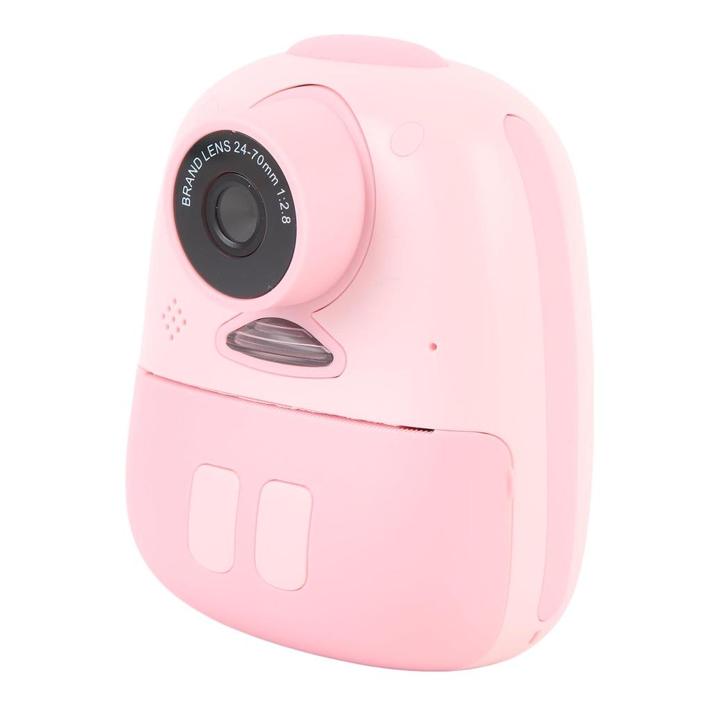 Print Digital Camera 26MP HD 2 Inch Screen Cute Portable Camera with LED Light 32G Memory Card for Birthday Xmas Gifts