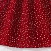 Girls' Summer Cap Sleeve Polka Dot Princess Dress, Ages 6-12