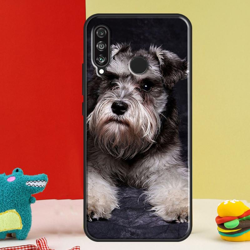 Schnauzer Puppy Dog For Huawei Nova 12s 12i 11i 8i 9 10 SE Y91 Y90 Y60 Y70 Y72 Y61 P20 P40 P30 Lite P60 Pro Case