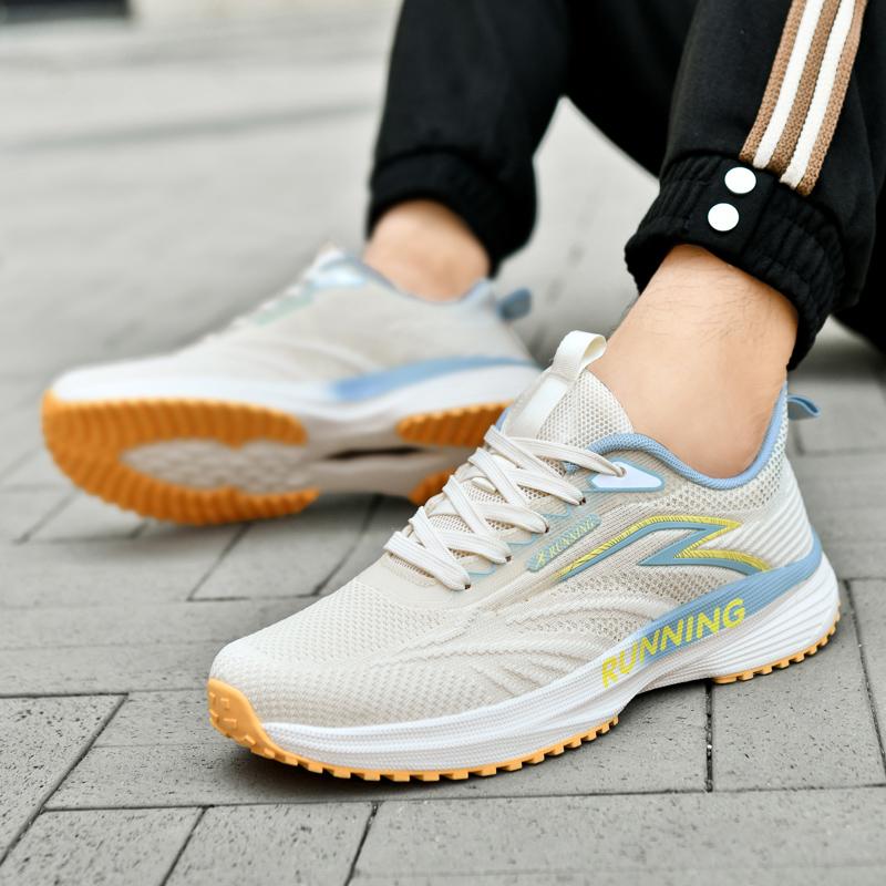 Men Sneakers Competitive Carbon Plate Sports Shoes Light Breathable Athletic Training Shoes Sporty Jogging Tennis Walking Shoes