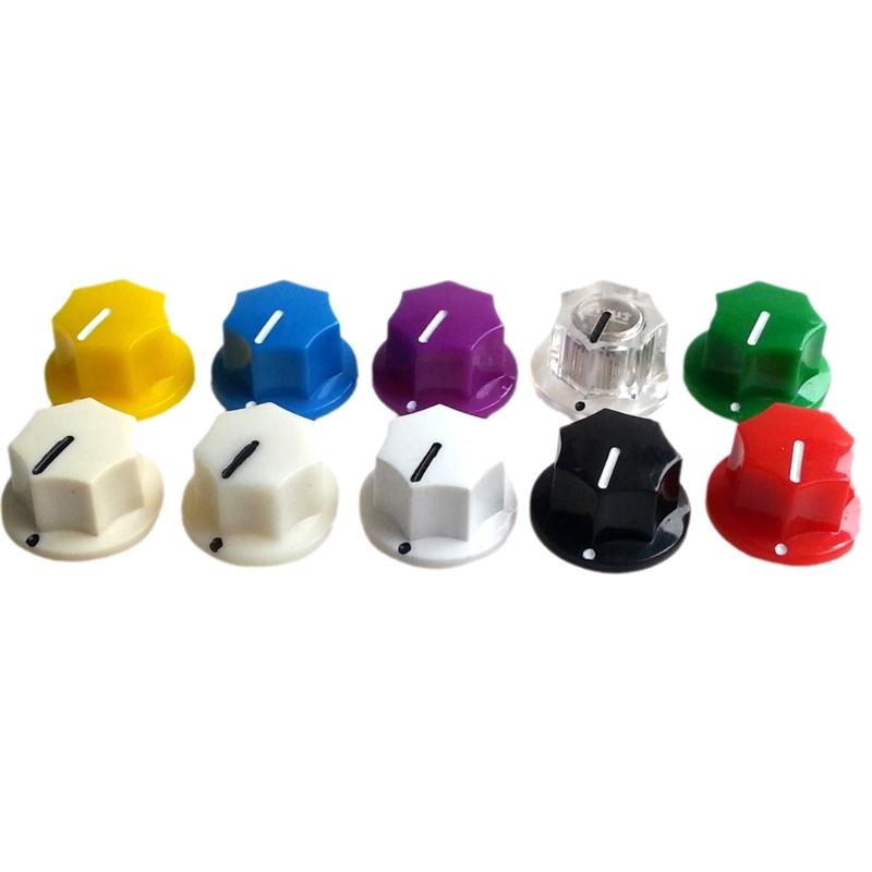 Protections Guitar Effect Part Colorful Guitar Effect Pedal Footswitch Knobs