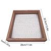 Wooden Rock Sifter Multifunctional Manual Garden Sifter Reusable Garden Supplies Large Capacity Manual Sand Leaf Rock Strainer