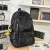 Schoolbag Large Capacity Multi-layer Schoolbag Junior High School Girls High School Students Backpack Burden Reduction Ultra Lightweight College