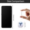 Countdown Calendar with Acrylic Pendants - 2D Flat Ornaments for Birthday Party Decor,