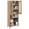 Highboard Artisan Oak 69.5 X 34 X 180 Cm Particleboard