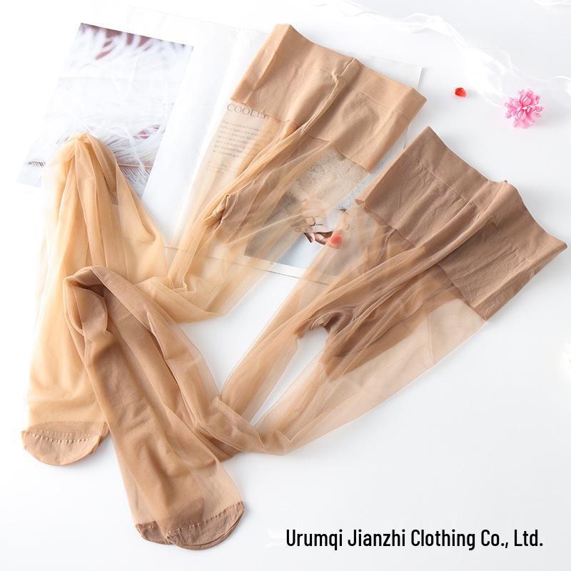 3D Ultra-Thin Sun Protection Silk Pantyhose with Tummy Control and Anti-Snagging