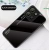 Gradient Tempered Glass Protect Case For Moto G15 G05 G85 G35 E15 G24 Edge 60 Fusion 60s 50 Neo 50 Pro 40 30 Ultra Glossy Cover
