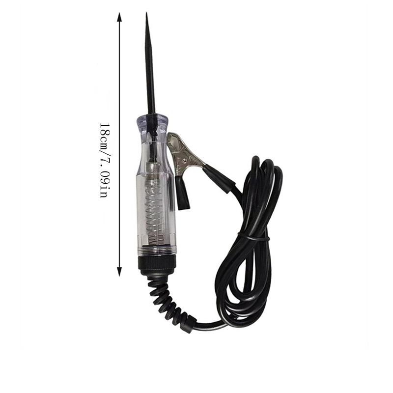 DC Voltage Continuity Tester Car Test Auto Light Tool Circuit Lead Probe Pen Light Bulb Automobile Diagnostic Tools