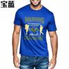 Printed Teenagers Round Neck tshirt Streetwear Warning May Spontaneously Start Talking About Backpacking Classic For Unisex