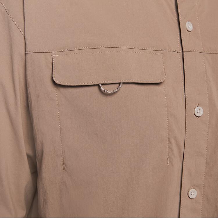 Nike ACG Series Fashion Comfortable Soft Skin-Friendly Short Sleeve Dress Women dresses Khaki HJ0258-214