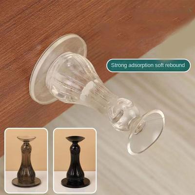 Non-punchin Door Suction Anti-collision Door Stop Quiet Door Stopper  Household