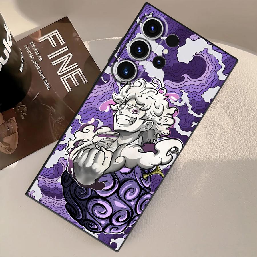 

Ones Pieces Anime Funda Phone Cover Case for Samsung Galaxy S9 S25 Ultra S21 S20 S23 FE S22 S24 Plus Galaxy S10 5G