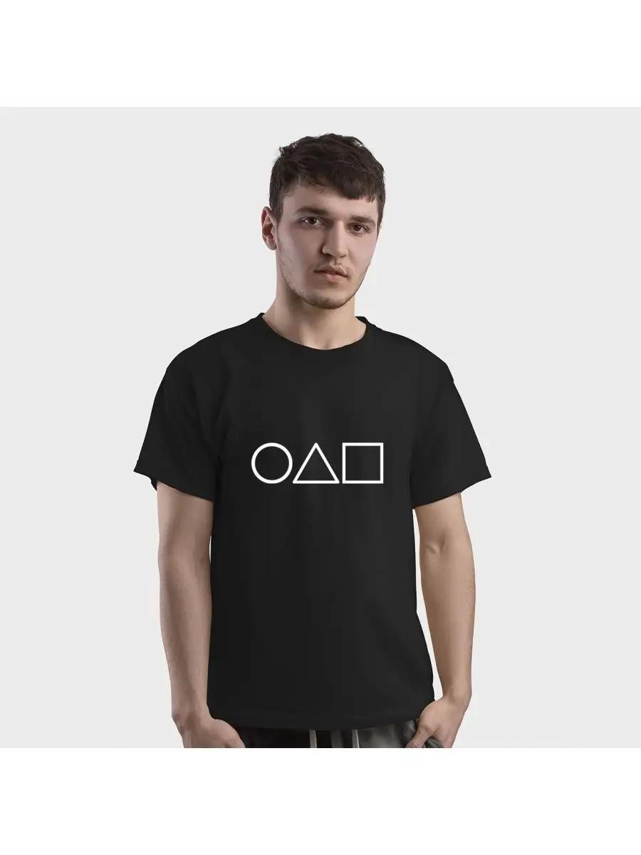 T-shirt with SQUID GAME print L