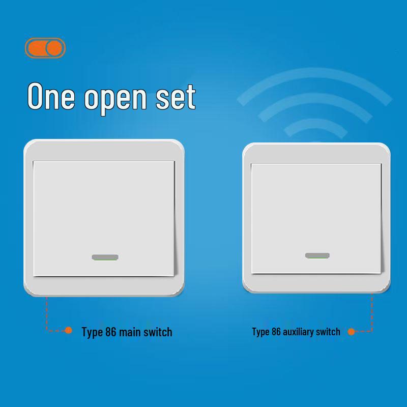 Wireless Smart Remote Master-Slave Light Switch 220V – Easy Installation