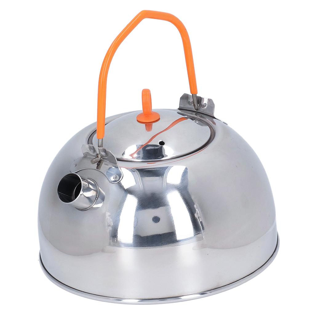 Cooking Pot and Pan Set 304 Stainless Steel Portable Camping Cookware Mess Kit with Storage Bag for Hiking Backpacking