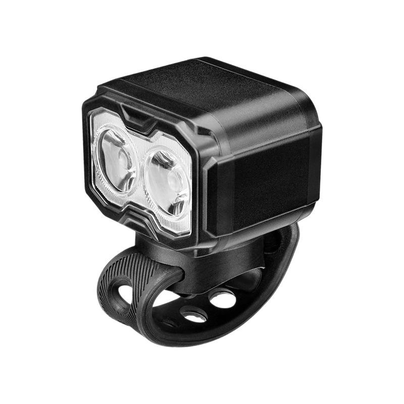 USB Rechargeable Bicycle Headlight with Digital Display, 900 Lumens, Quick Mount for Mountain and Road Bikes