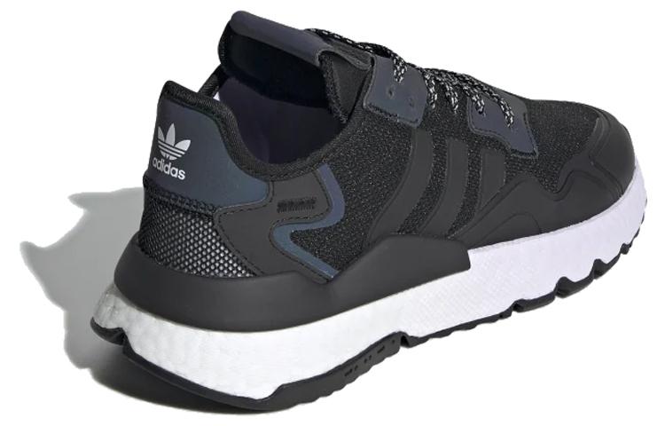 Women's Sneakers Adidas Nite Jogger Core Black Purple Tint (Women's) Core Black / Purple Tint / Cloud White