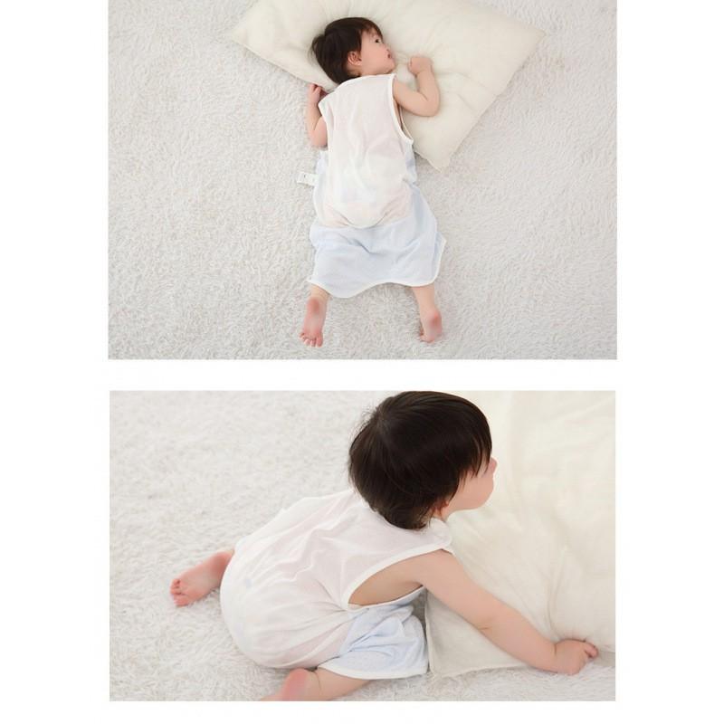 Baby Cotton Sleeveless Sleep Sack Toddlers 1-3 Years Lightweight Breathable Sleepwear With Cartoon Print