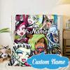 Custom Name High Party Blanket bed sofa Blanket Flannel Blanket for Camping, Hiking, Picnic Essentials,gift for Fan family