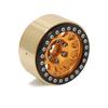 95g Brass 1.9 Inch Beadlock Wheel Weights Internal Clamp Rings for 1/10 RC Rock Crawler SCX10 II 90046 D90 TRX4 Element Enduro