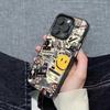 Graffiti Newspaper for iPhone15promax iPhone Case 14 Hard 13 New 15plus Matte 12 Personality