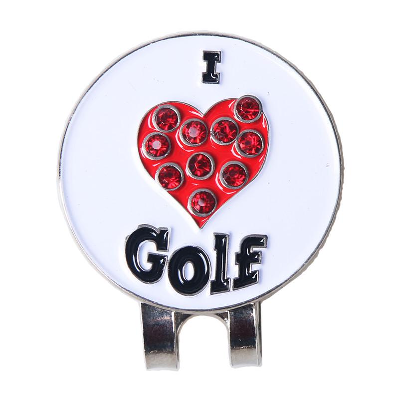 Golf Ball Clip Unique Patterns Markings Golf Cool Markers Golf Cap Clip